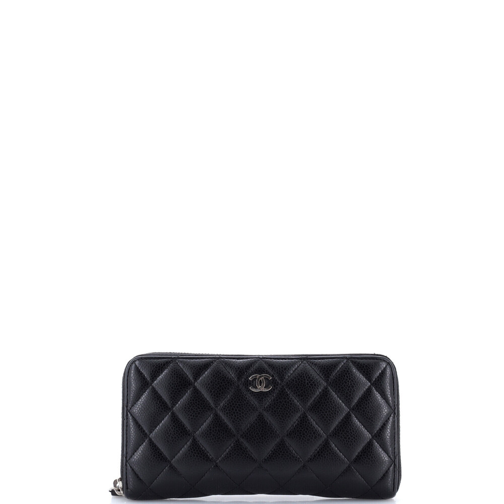 Chanel Long Zip Around Wallet